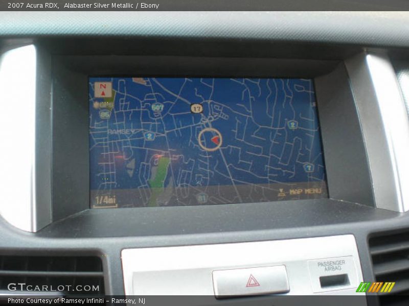 Alabaster Silver Metallic / Ebony 2007 Acura RDX