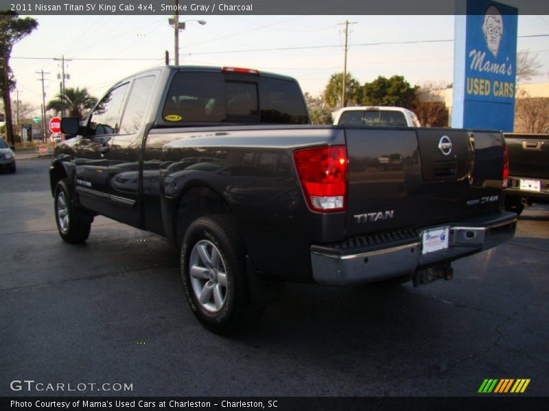 Smoke Gray / Charcoal 2011 Nissan Titan SV King Cab 4x4
