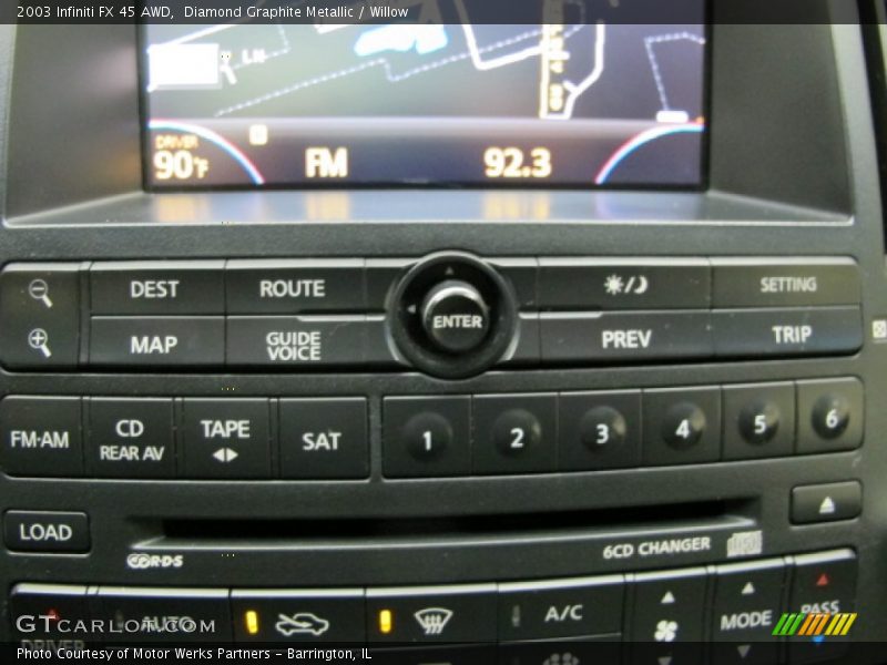 Diamond Graphite Metallic / Willow 2003 Infiniti FX 45 AWD