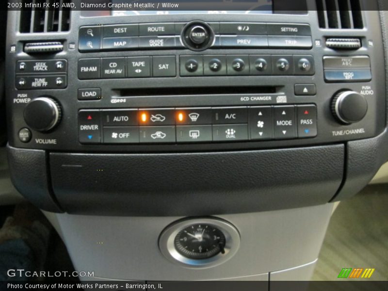 Diamond Graphite Metallic / Willow 2003 Infiniti FX 45 AWD