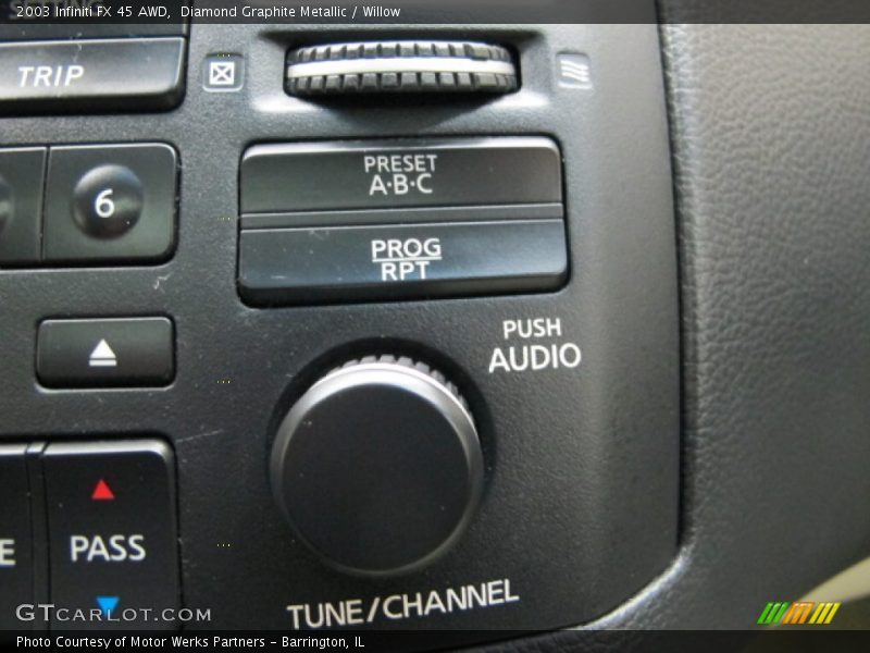 Diamond Graphite Metallic / Willow 2003 Infiniti FX 45 AWD