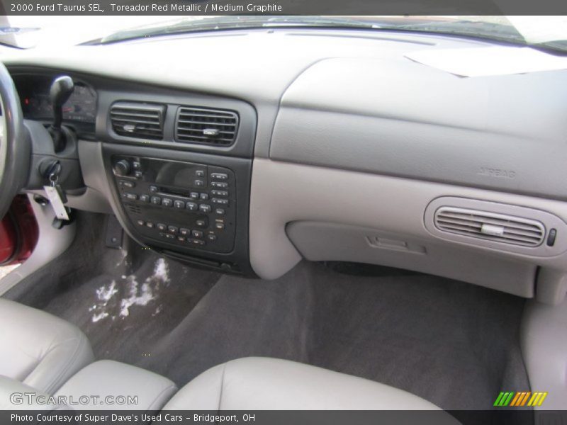 Toreador Red Metallic / Medium Graphite 2000 Ford Taurus SEL