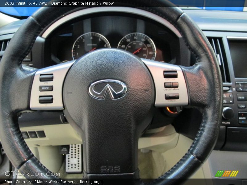 Diamond Graphite Metallic / Willow 2003 Infiniti FX 45 AWD