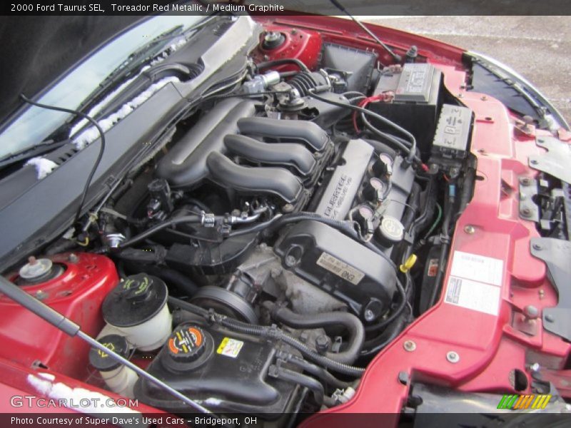 Toreador Red Metallic / Medium Graphite 2000 Ford Taurus SEL