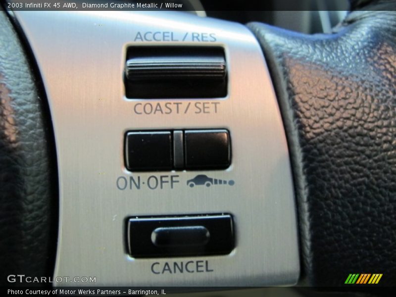 Diamond Graphite Metallic / Willow 2003 Infiniti FX 45 AWD