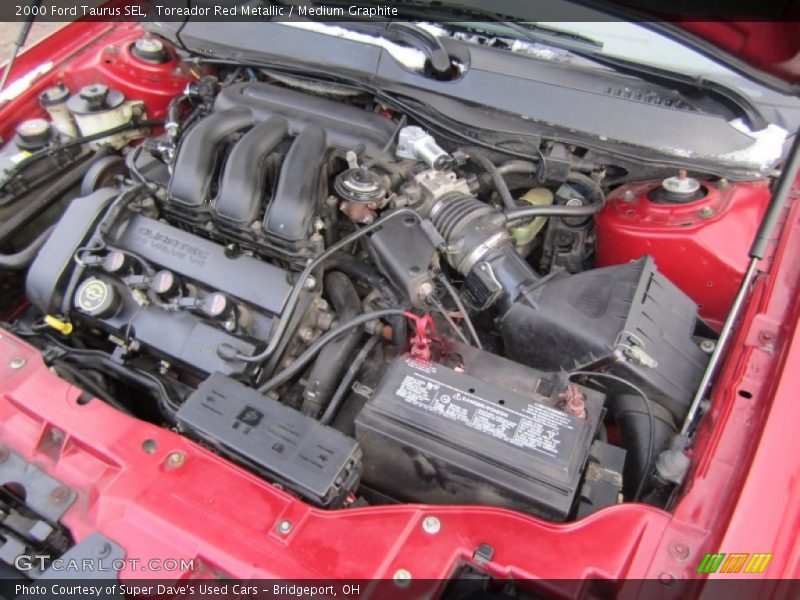 Toreador Red Metallic / Medium Graphite 2000 Ford Taurus SEL