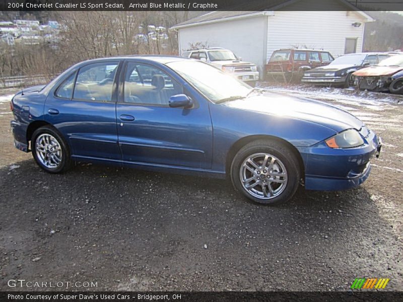 Arrival Blue Metallic / Graphite 2004 Chevrolet Cavalier LS Sport Sedan