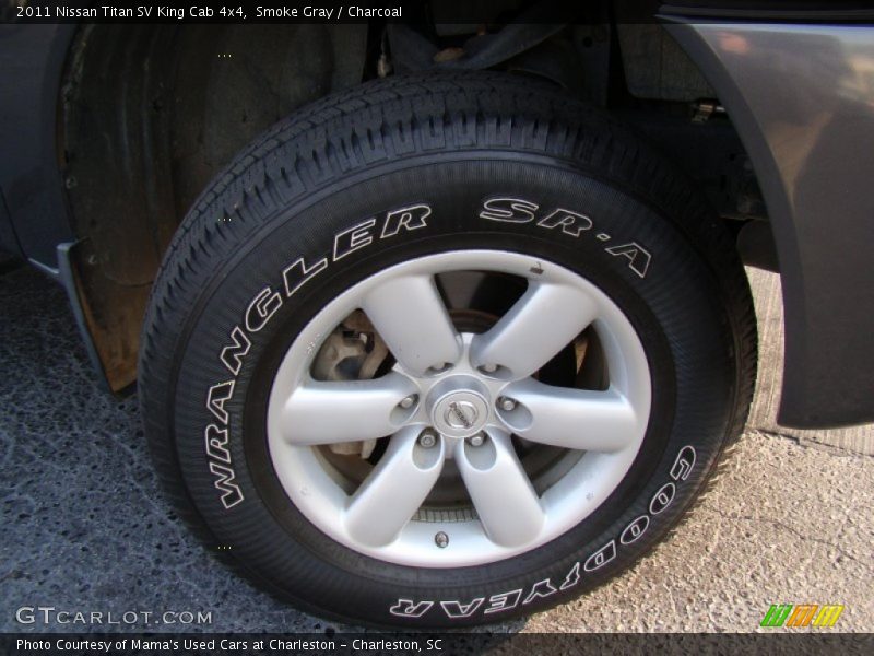 Smoke Gray / Charcoal 2011 Nissan Titan SV King Cab 4x4
