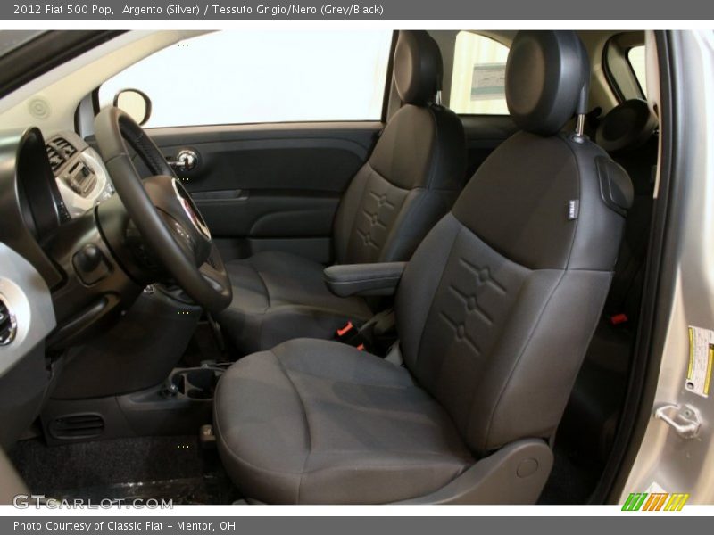 Front Seat of 2012 500 Pop