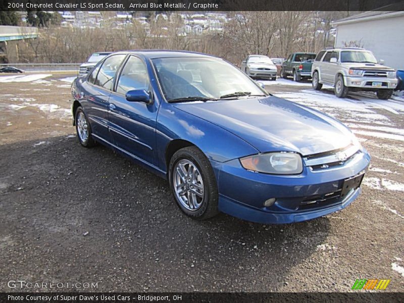 Arrival Blue Metallic / Graphite 2004 Chevrolet Cavalier LS Sport Sedan