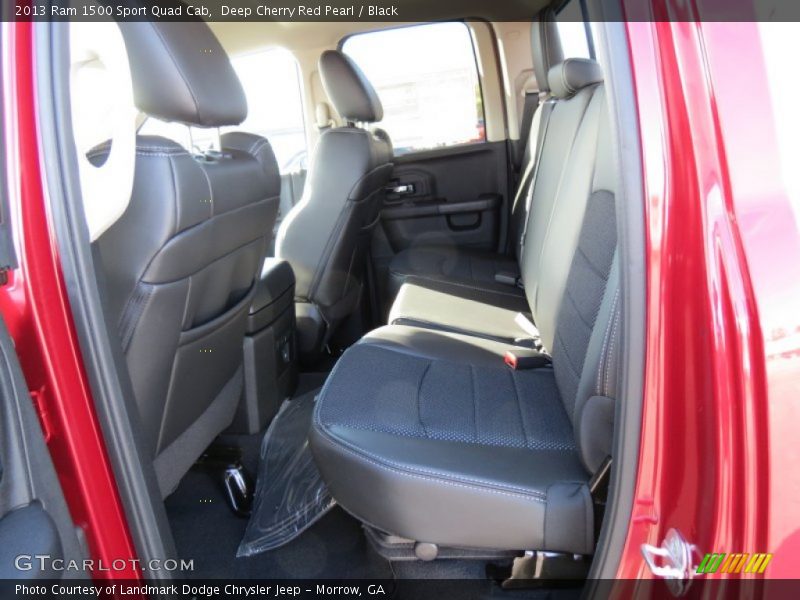 Deep Cherry Red Pearl / Black 2013 Ram 1500 Sport Quad Cab