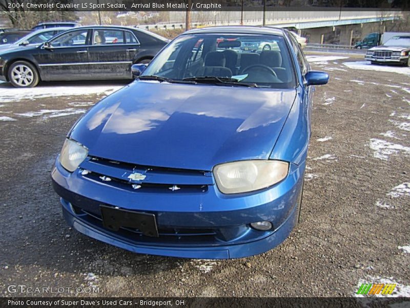 Arrival Blue Metallic / Graphite 2004 Chevrolet Cavalier LS Sport Sedan
