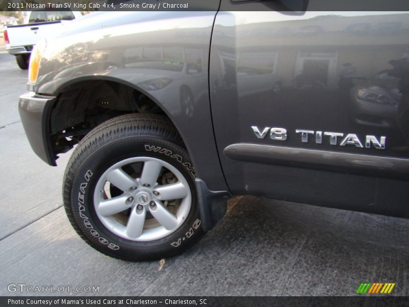 Smoke Gray / Charcoal 2011 Nissan Titan SV King Cab 4x4