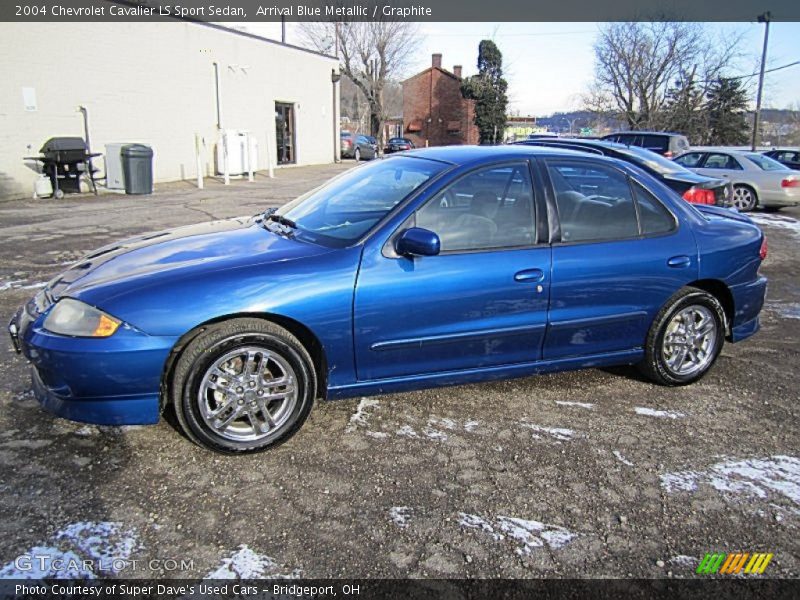  2004 Cavalier LS Sport Sedan Arrival Blue Metallic