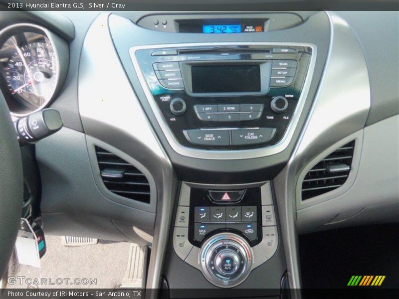 Silver / Gray 2013 Hyundai Elantra GLS