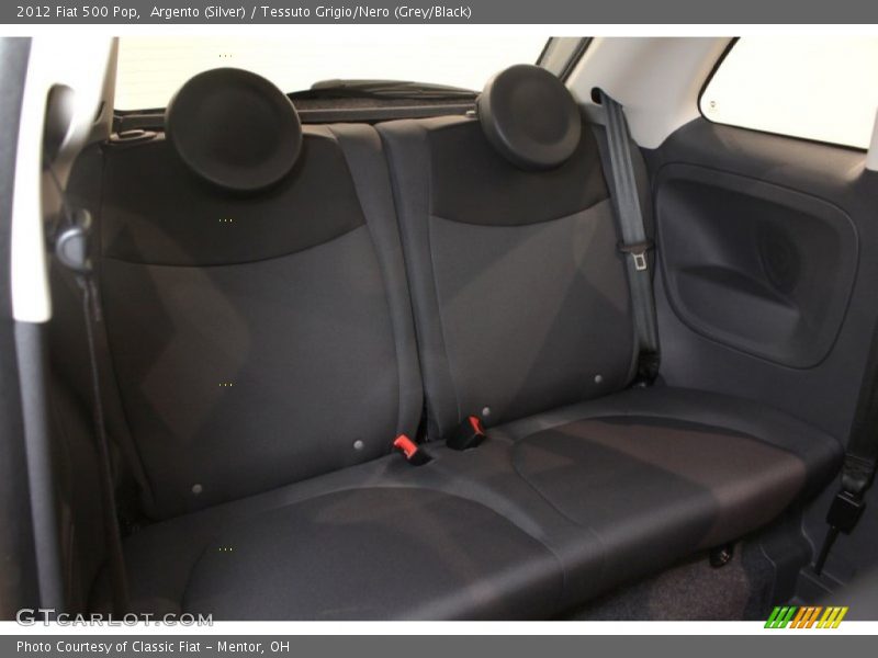 Rear Seat of 2012 500 Pop