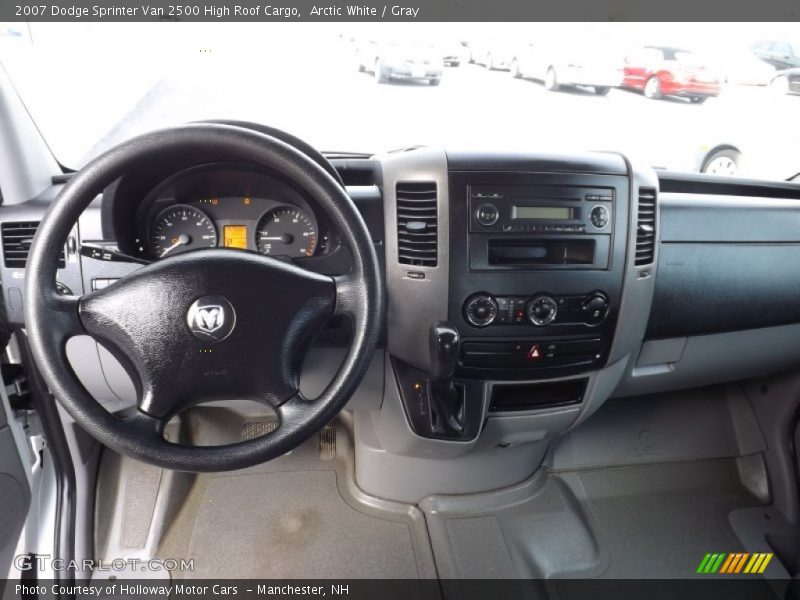 Arctic White / Gray 2007 Dodge Sprinter Van 2500 High Roof Cargo