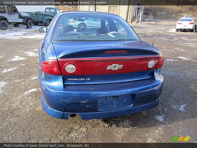 Arrival Blue Metallic / Graphite 2004 Chevrolet Cavalier LS Sport Sedan