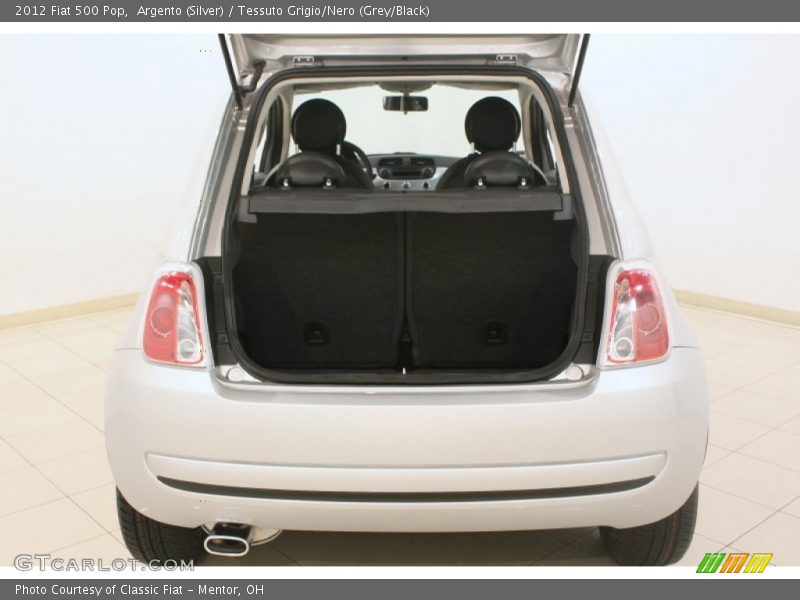 Argento (Silver) / Tessuto Grigio/Nero (Grey/Black) 2012 Fiat 500 Pop