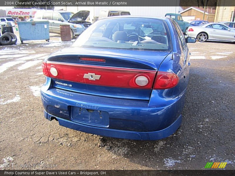 Arrival Blue Metallic / Graphite 2004 Chevrolet Cavalier LS Sport Sedan