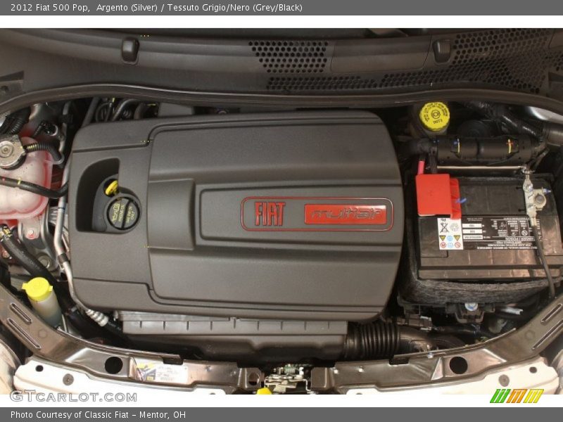  2012 500 Pop Engine - 1.4 Liter SOHC 16-Valve MultiAir 4 Cylinder