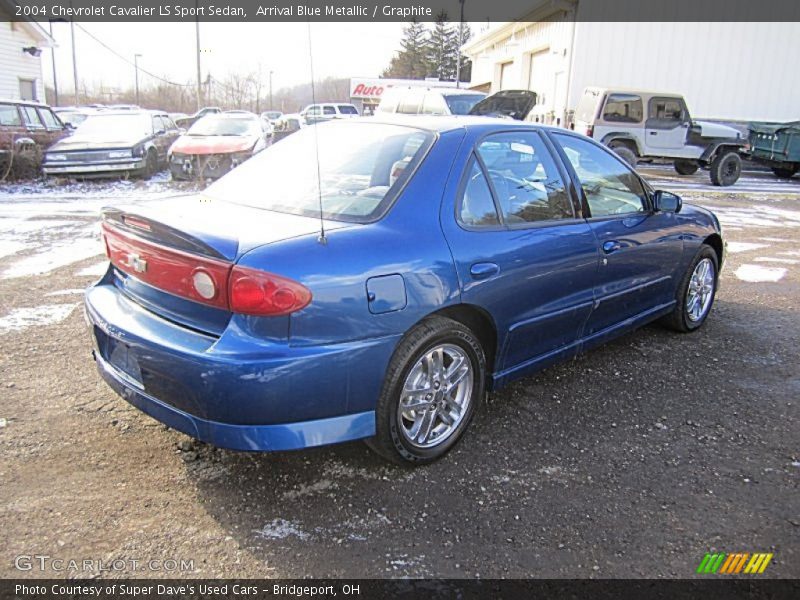Arrival Blue Metallic / Graphite 2004 Chevrolet Cavalier LS Sport Sedan