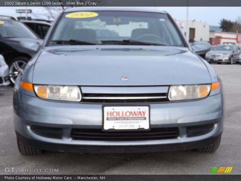 Silver Blue / Gray 2002 Saturn L Series L200 Sedan