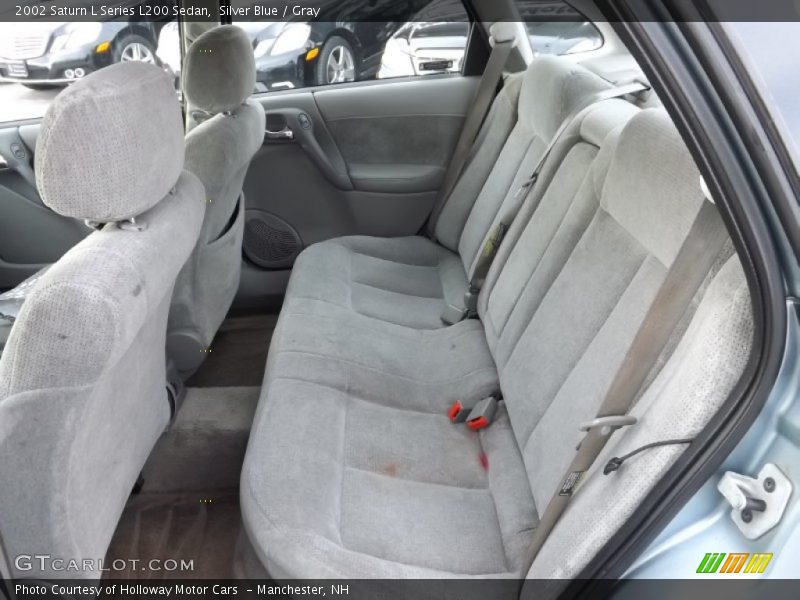 Silver Blue / Gray 2002 Saturn L Series L200 Sedan
