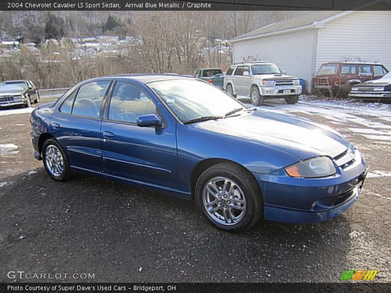 Arrival Blue Metallic / Graphite 2004 Chevrolet Cavalier LS Sport Sedan
