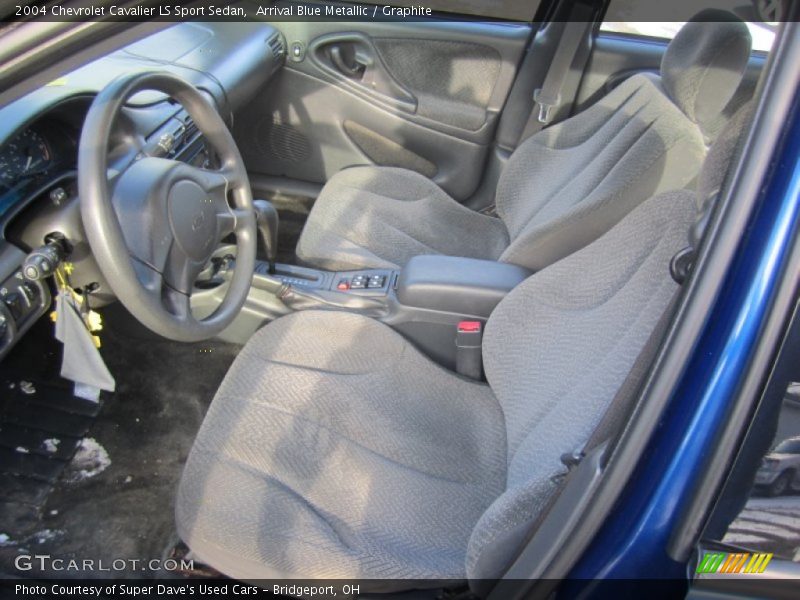 Arrival Blue Metallic / Graphite 2004 Chevrolet Cavalier LS Sport Sedan