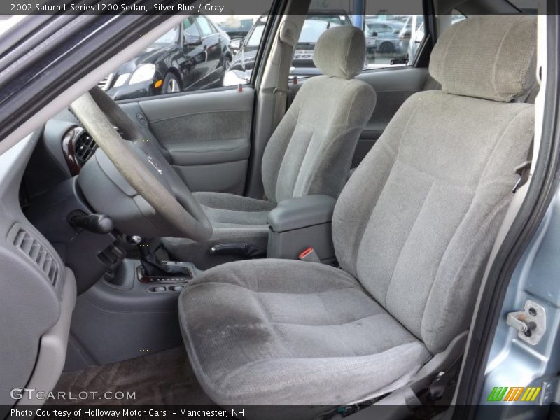 Silver Blue / Gray 2002 Saturn L Series L200 Sedan