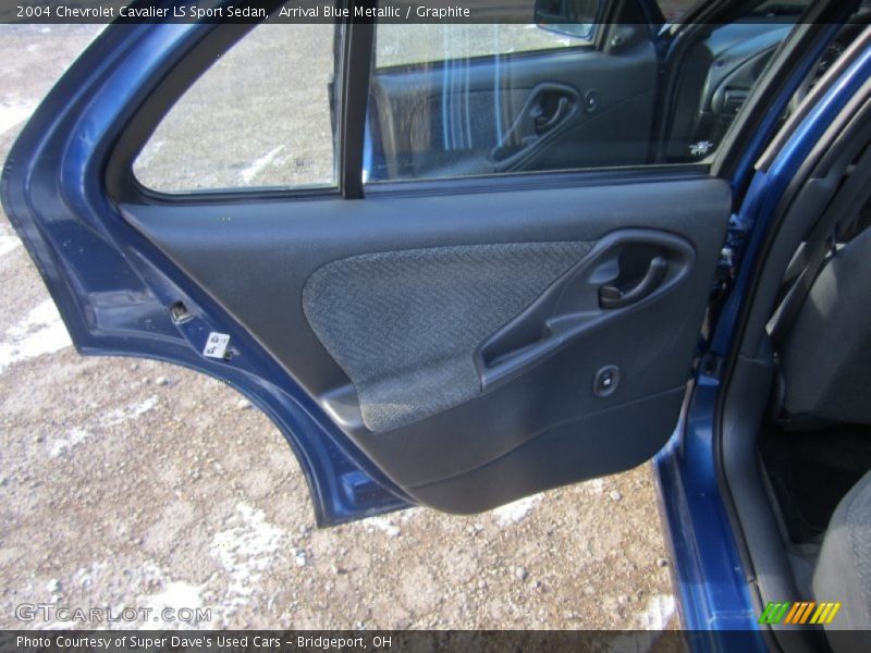 Arrival Blue Metallic / Graphite 2004 Chevrolet Cavalier LS Sport Sedan