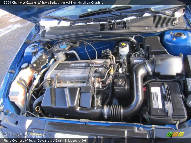 Arrival Blue Metallic / Graphite 2004 Chevrolet Cavalier LS Sport Sedan