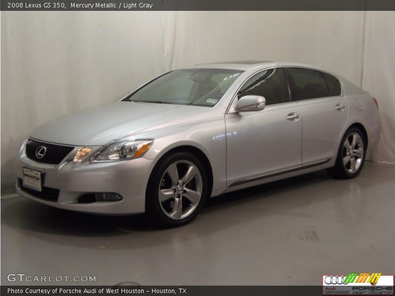 Mercury Metallic / Light Gray 2008 Lexus GS 350