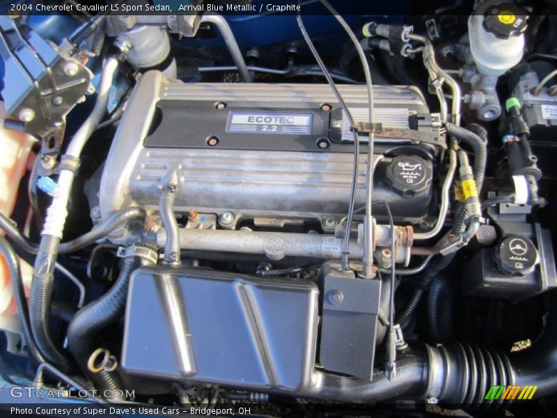 Arrival Blue Metallic / Graphite 2004 Chevrolet Cavalier LS Sport Sedan