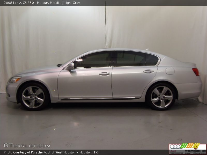 Mercury Metallic / Light Gray 2008 Lexus GS 350
