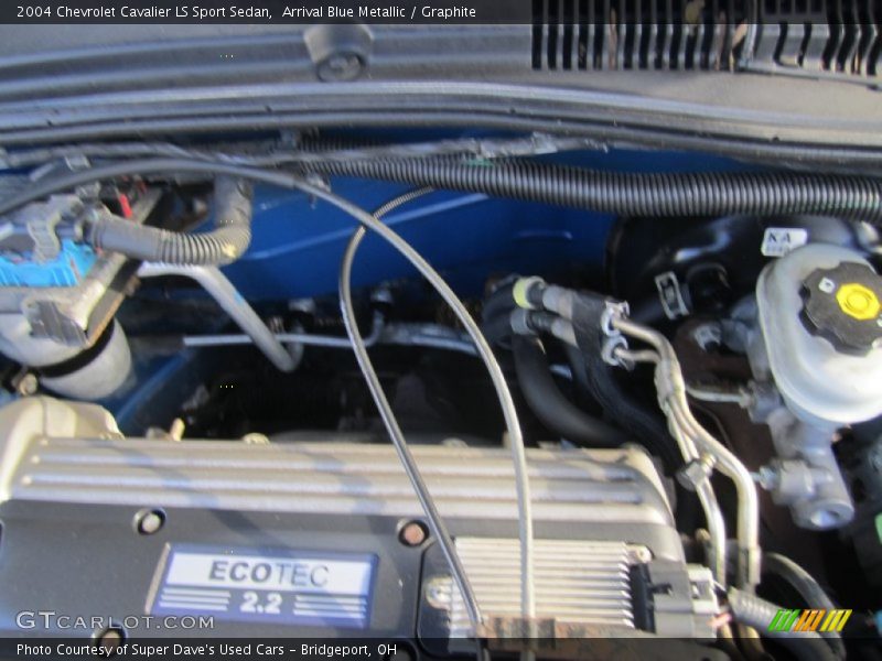 Arrival Blue Metallic / Graphite 2004 Chevrolet Cavalier LS Sport Sedan