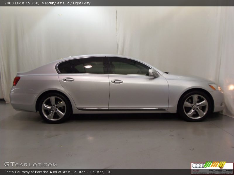 Mercury Metallic / Light Gray 2008 Lexus GS 350
