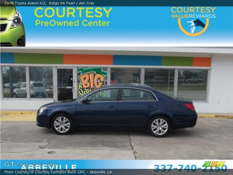 Indigo Ink Pearl / Ash Gray 2008 Toyota Avalon XLS