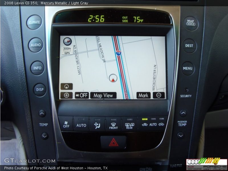 Mercury Metallic / Light Gray 2008 Lexus GS 350