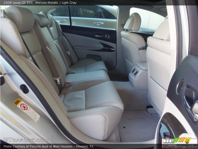 Mercury Metallic / Light Gray 2008 Lexus GS 350