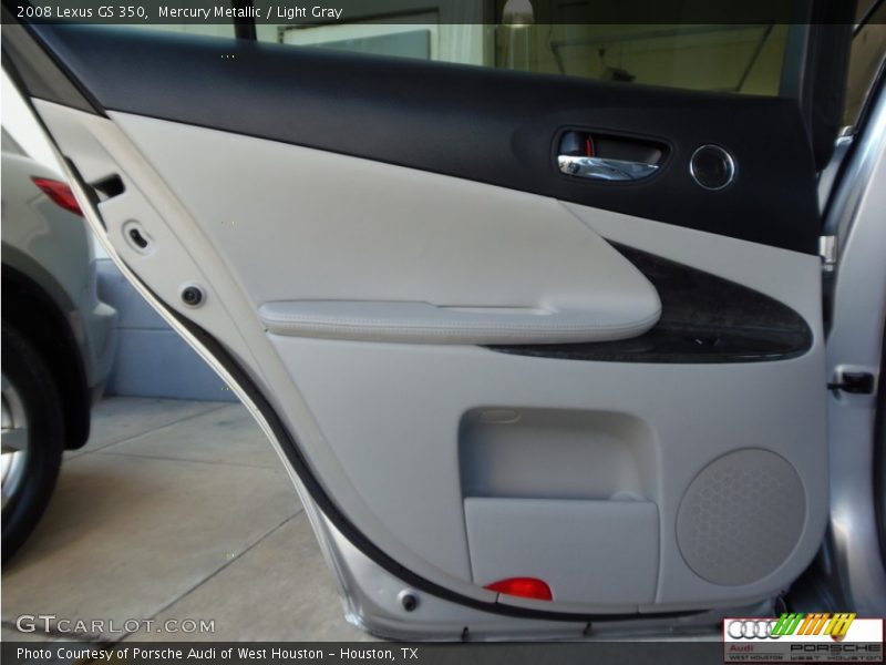 Mercury Metallic / Light Gray 2008 Lexus GS 350
