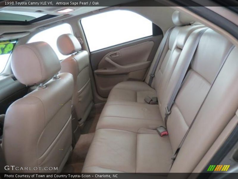 Antique Sage Pearl / Oak 1998 Toyota Camry XLE V6