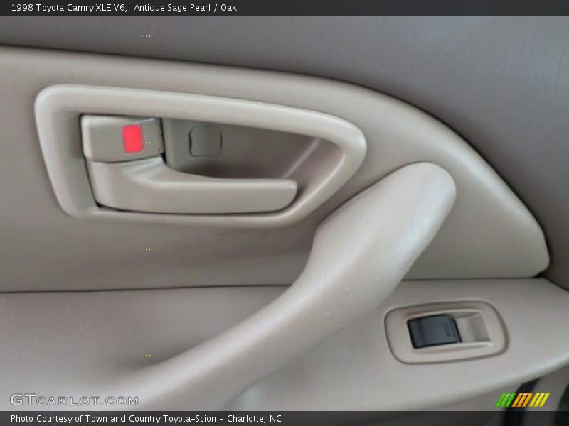 Antique Sage Pearl / Oak 1998 Toyota Camry XLE V6