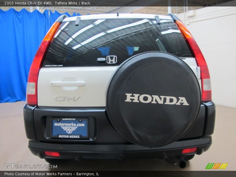 Taffeta White / Black 2003 Honda CR-V EX 4WD