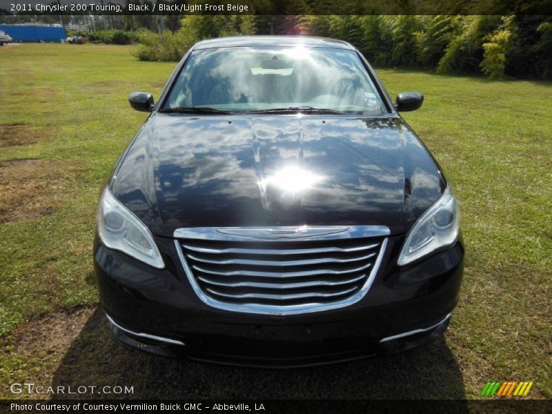 Black / Black/Light Frost Beige 2011 Chrysler 200 Touring