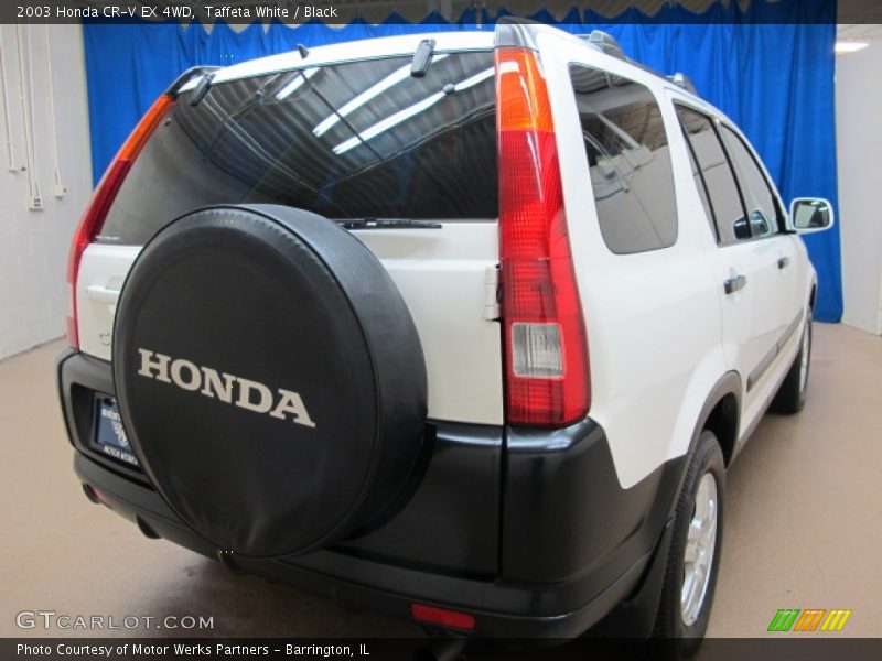 Taffeta White / Black 2003 Honda CR-V EX 4WD