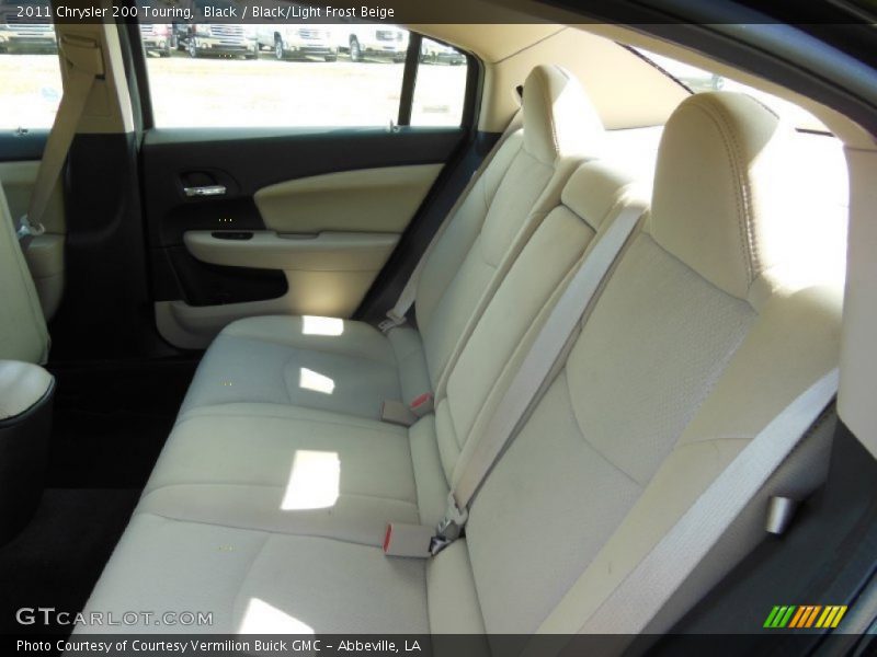Black / Black/Light Frost Beige 2011 Chrysler 200 Touring