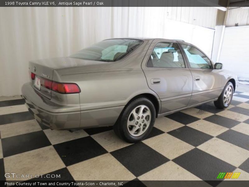 Antique Sage Pearl / Oak 1998 Toyota Camry XLE V6
