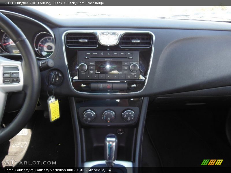 Black / Black/Light Frost Beige 2011 Chrysler 200 Touring